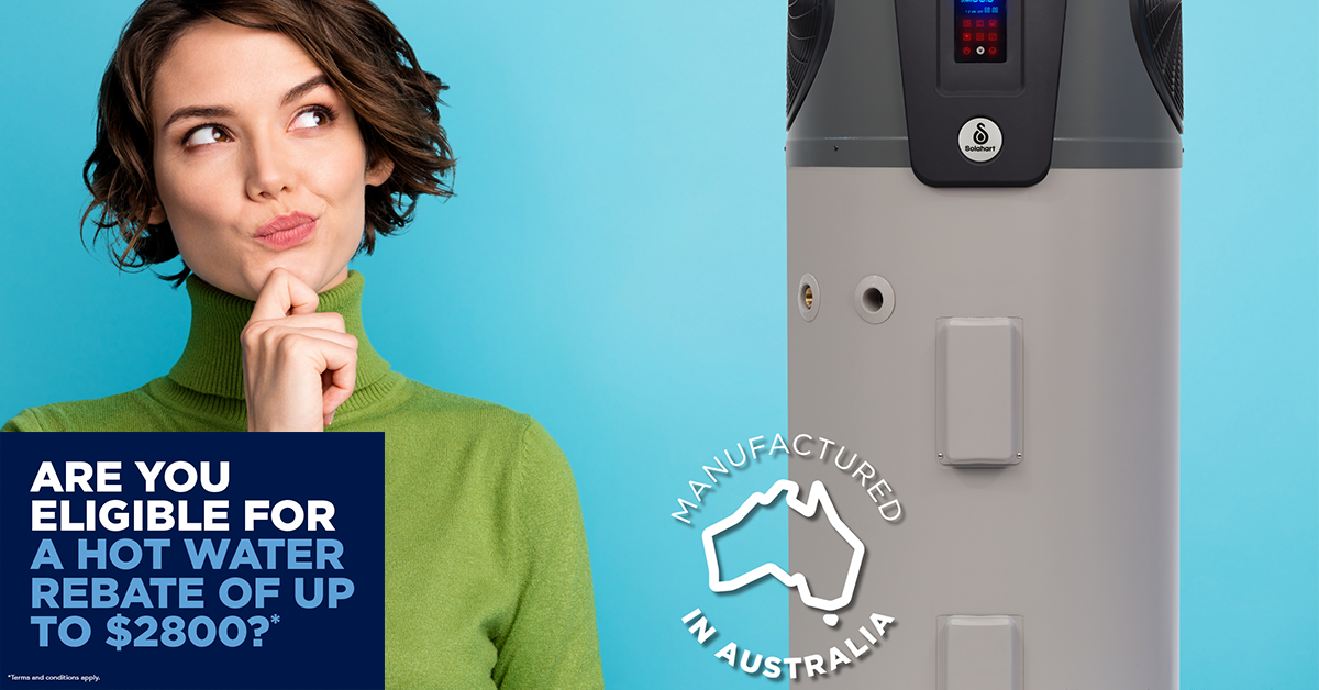 Melbourne Homeowners - Save Up to $2,800* on an Eligible Solahart Heat Pump